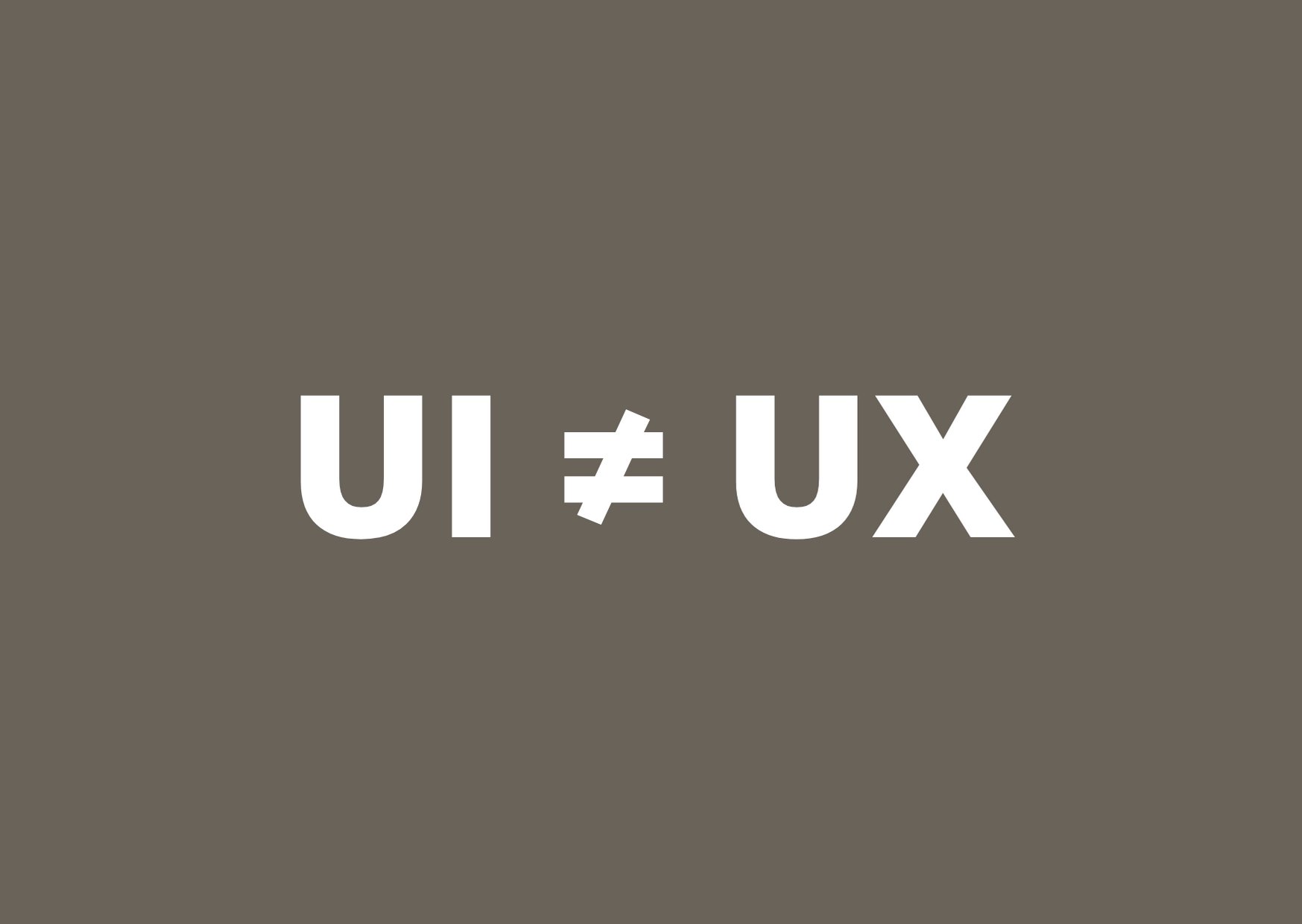 diferencia entre UI y UX